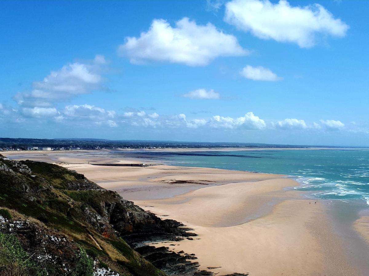 L' Anpeg, Gite Dans Le Cotentin Jusqu'A 8 Personnes Besneville Ngoại thất bức ảnh